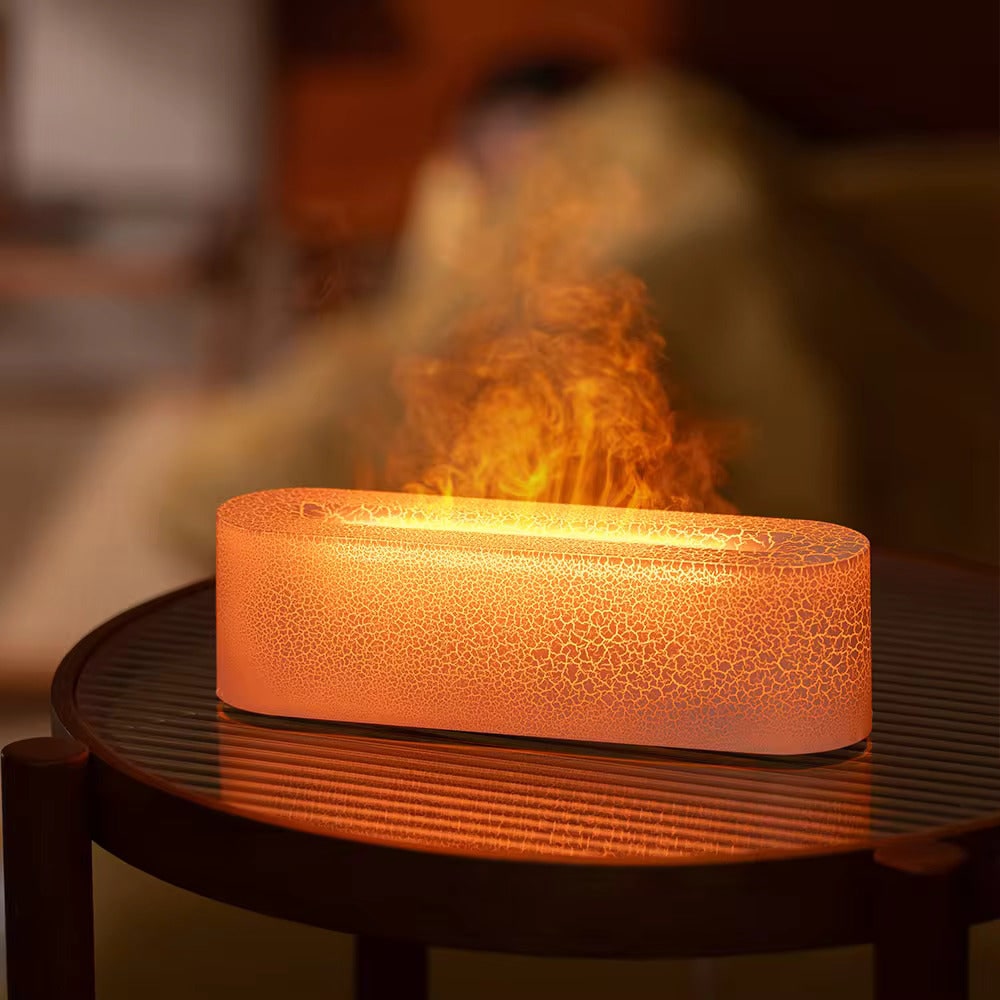 Colour-changing humidifier and diffuser lamp