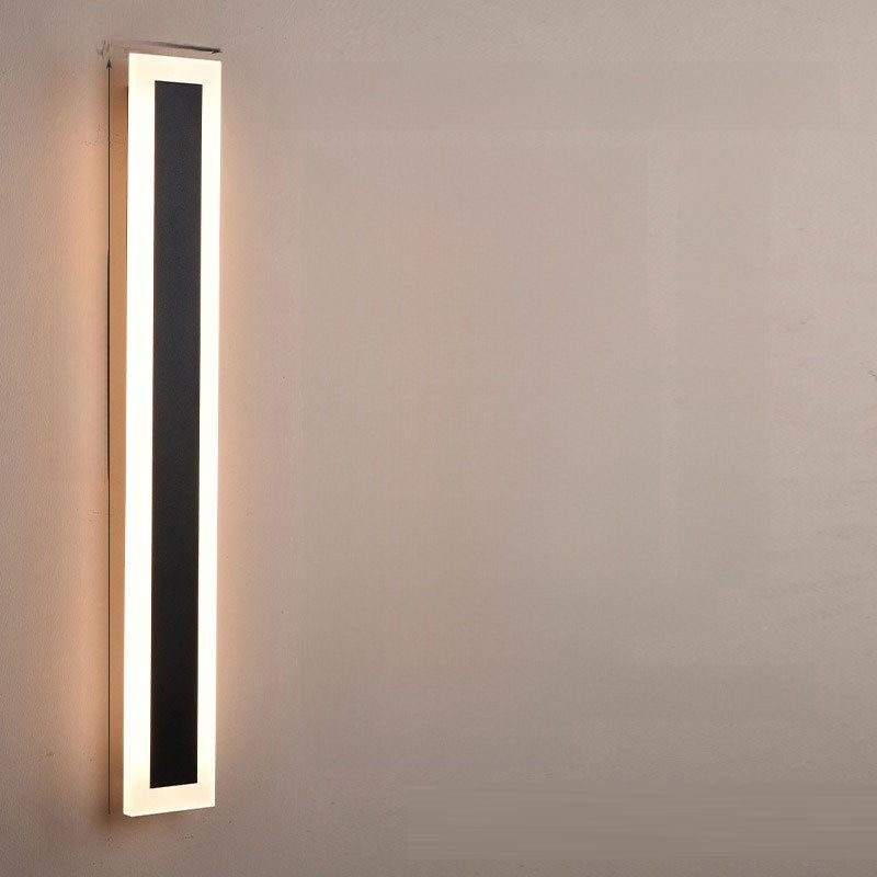 Minimalist Outdoor LED Strip Wall Light Modern Lighting