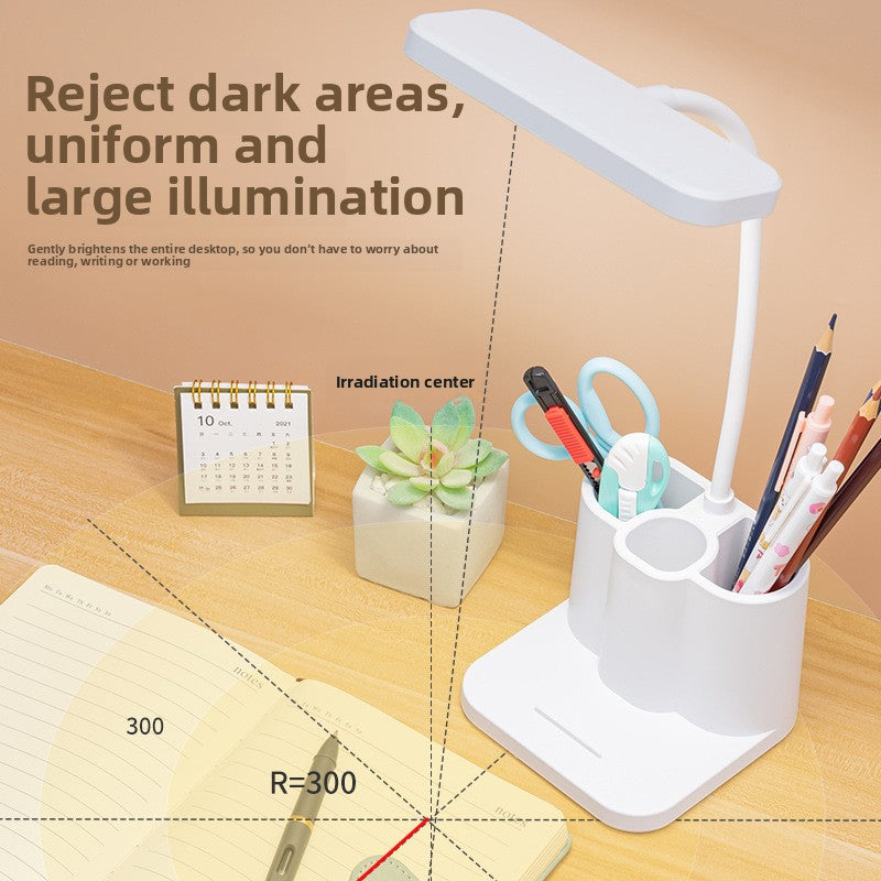 LED Desk Lamp Adjustable Touch Control Dimmable Eye Caring Study Light for Home Office