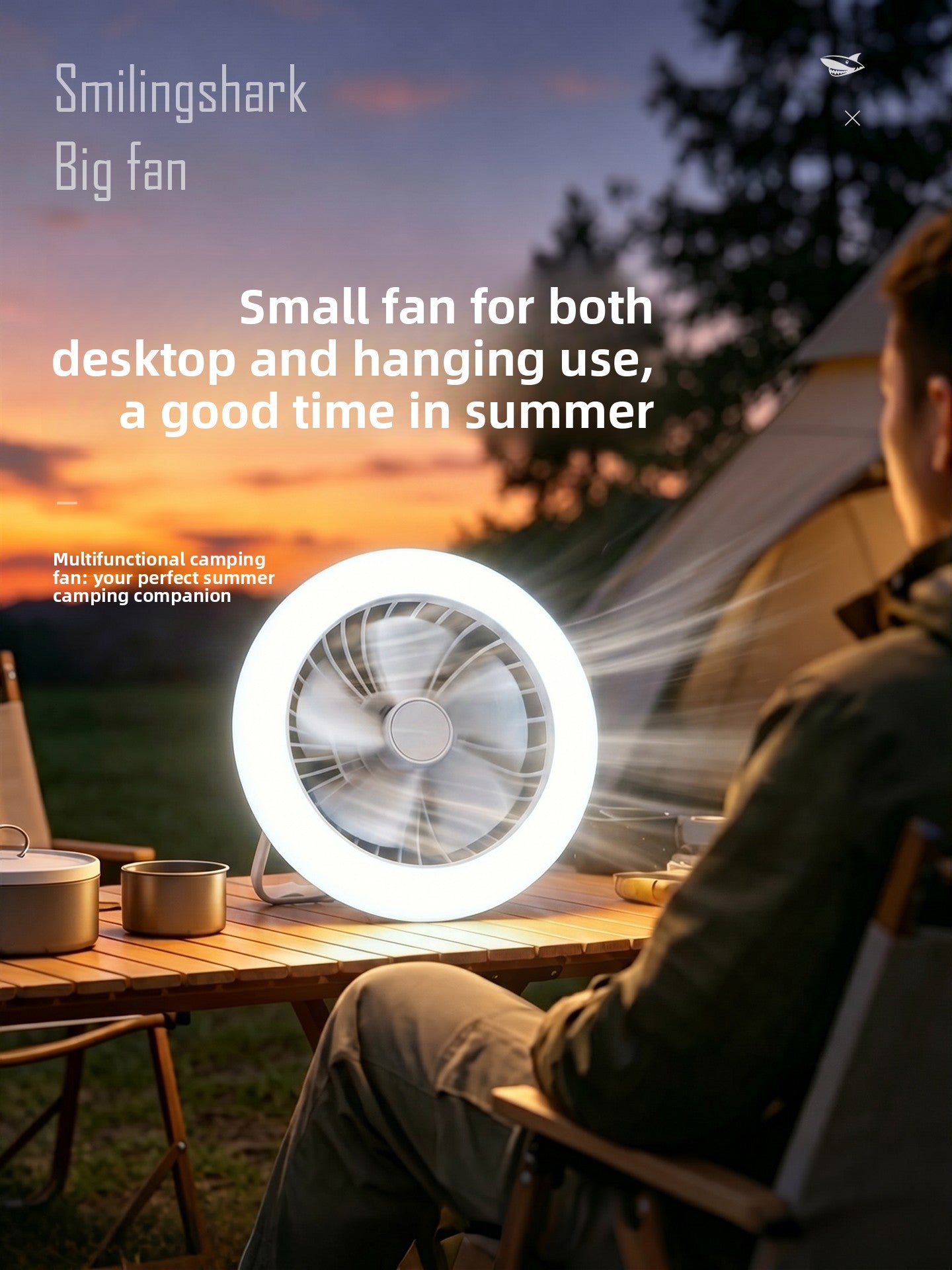 Rechargeable Wire-free Sunshade Lamp USB Light