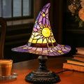 Witch Hat Lamp LED USB Night Light Magic Resin Ornament