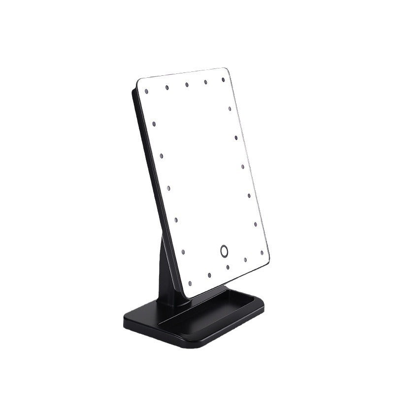 Bluetooth Makeup Mirror with Speaker and LED Light