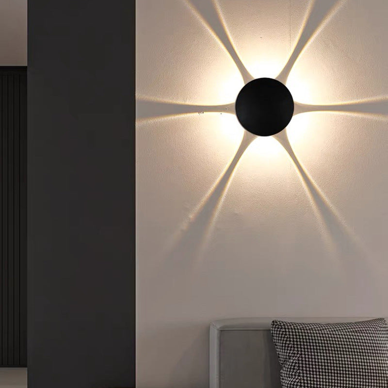 ABS Plastic LED Wall Lamp Indoor Outdoor Use Lighting Light