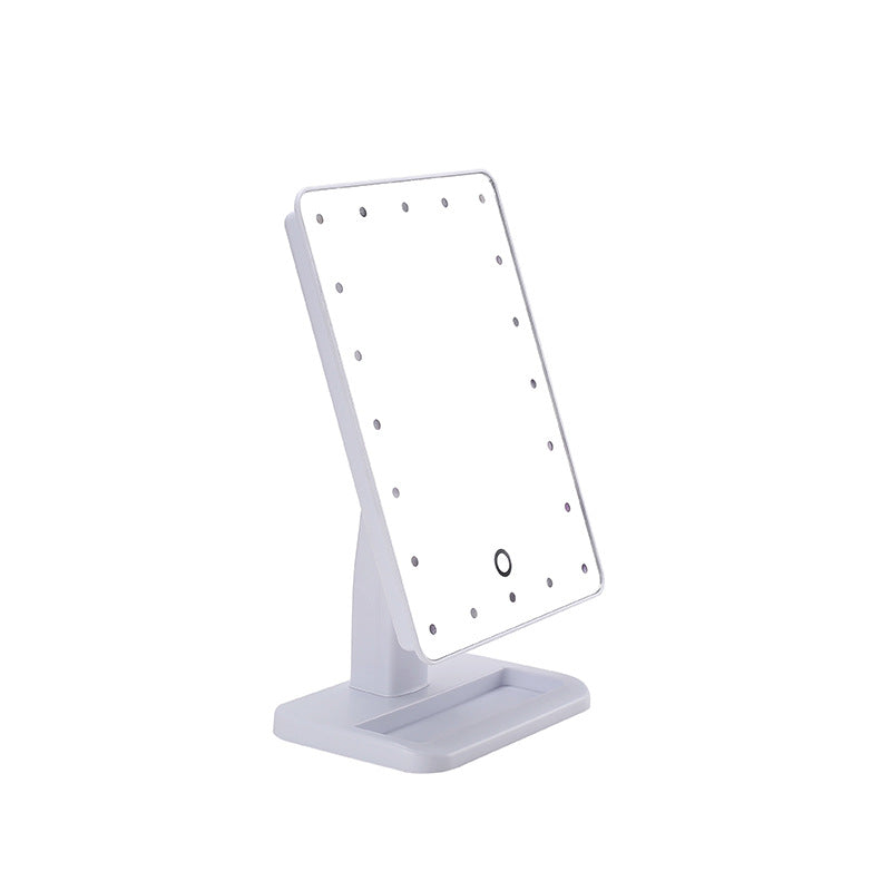 Bluetooth Makeup Mirror with Speaker and LED Light