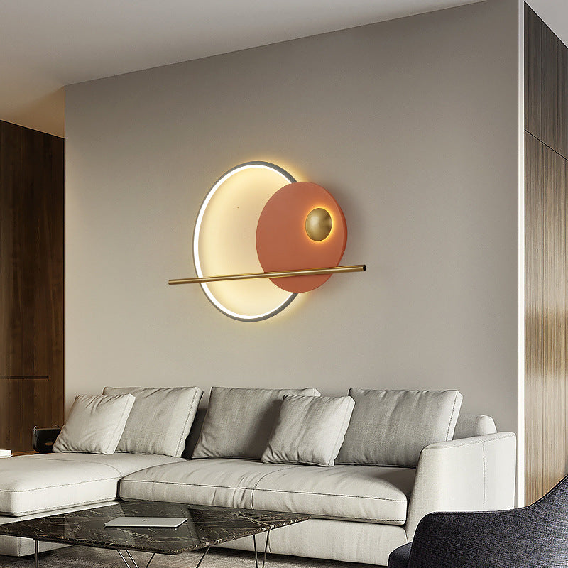 Living Room Sofa Background Wall Decorative Lamp Light