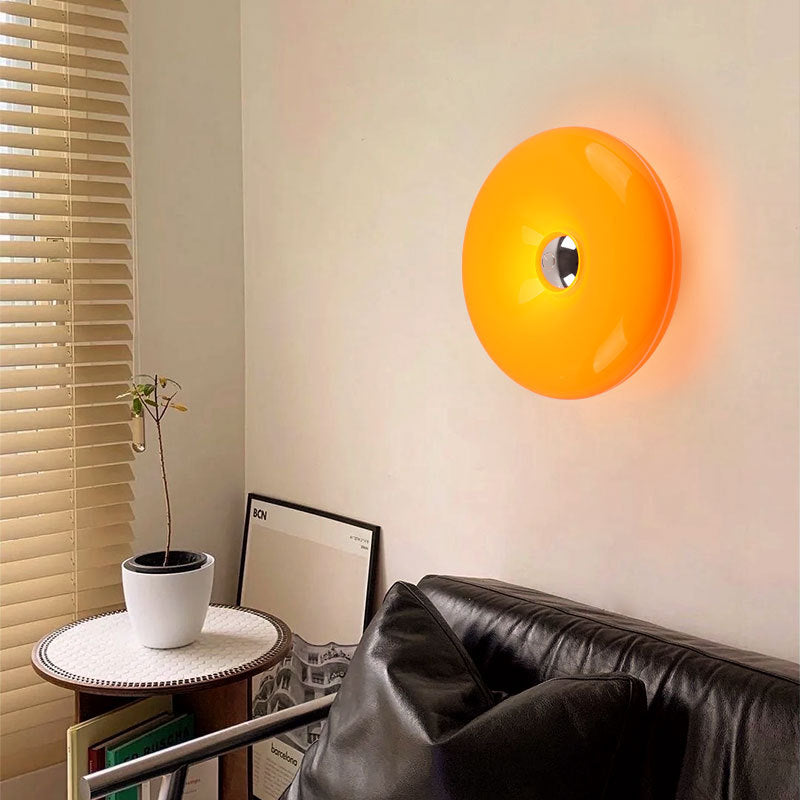 Vintage Donut Shape Touch Control LED Table Lamp Lighting