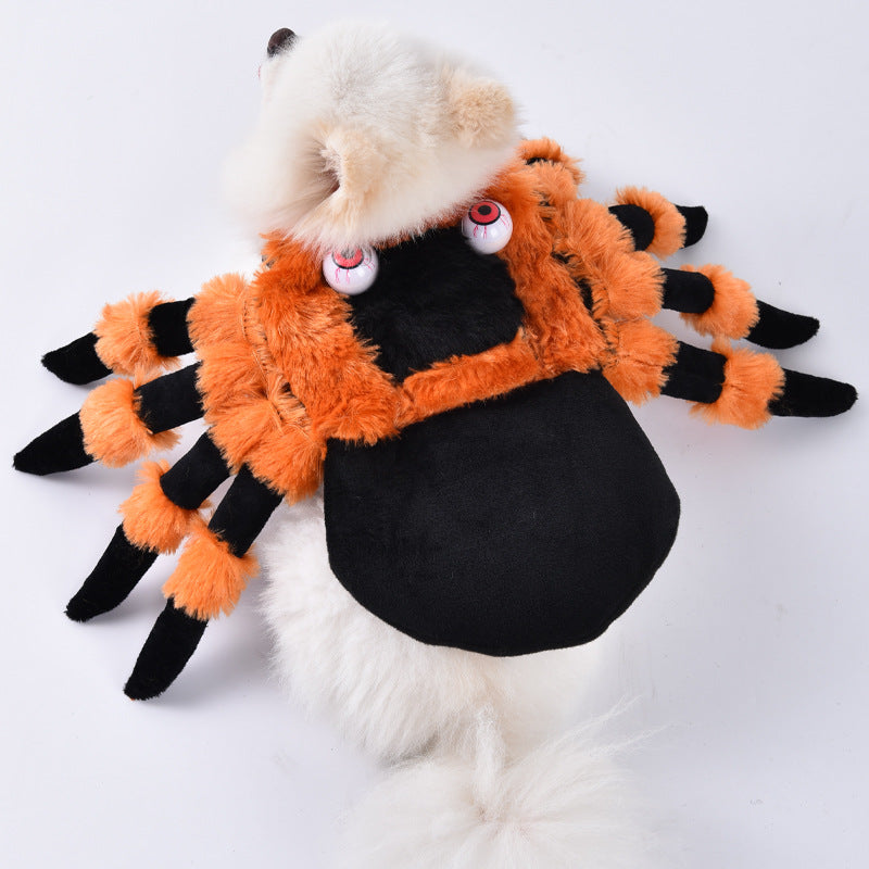 Funny Pet Halloween Costume for Dogs and Cats Adjustable Outfit for Small and Medium Pets
