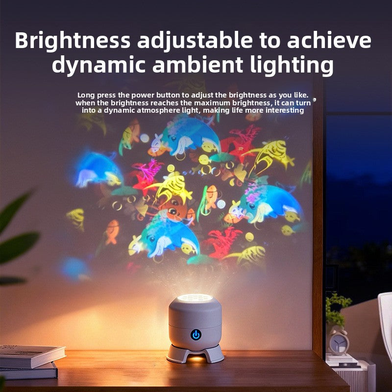 Christmas Projector Light Outdoor Snowflake Projection Lamp Waterproof Holiday Light for House and Yard