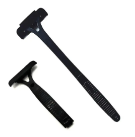 Mens Back Shaver Foldable Long Handle Body Groomer Three Head Blade