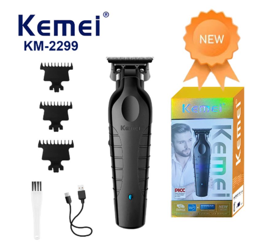 Kemei Hair Clipper Set Cordless Trimmer Kit for Home Haircuts