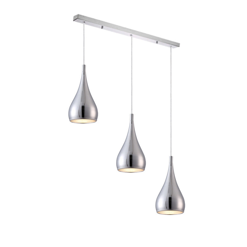 Iron Pendant Lamp Modern Nordic Bedroom Lighting Metal
