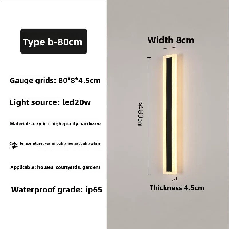 Waterproof Outdoor LED Wall Light Exterior Illumination