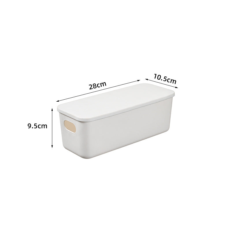 Japanese Style Plastic Storage Box Stackable Organizer for Home
