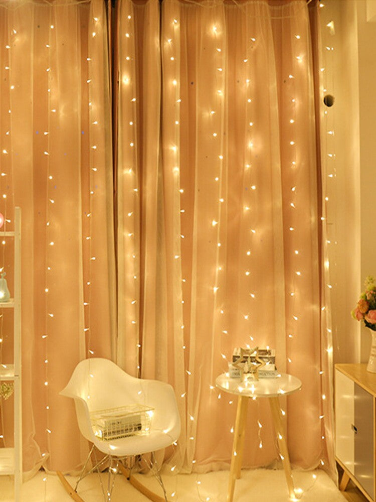 Decorative LED Curtain Light String Lighting Lamp