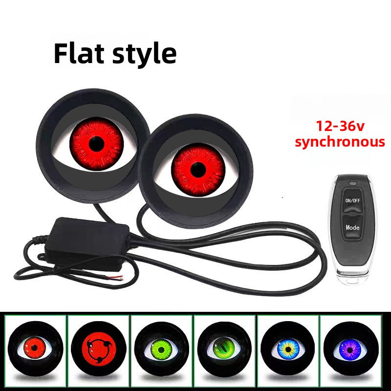 Devil Eye LED Dynamic Car Headlight Ambient Lamp Lighting