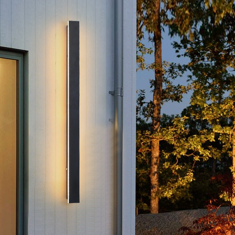 Linear Outdoor Wall Light Lamp