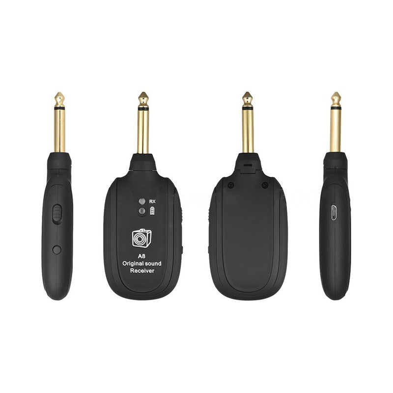 Wireless Guitar Transmission System A8 Rechargeable Instrument Transmitter