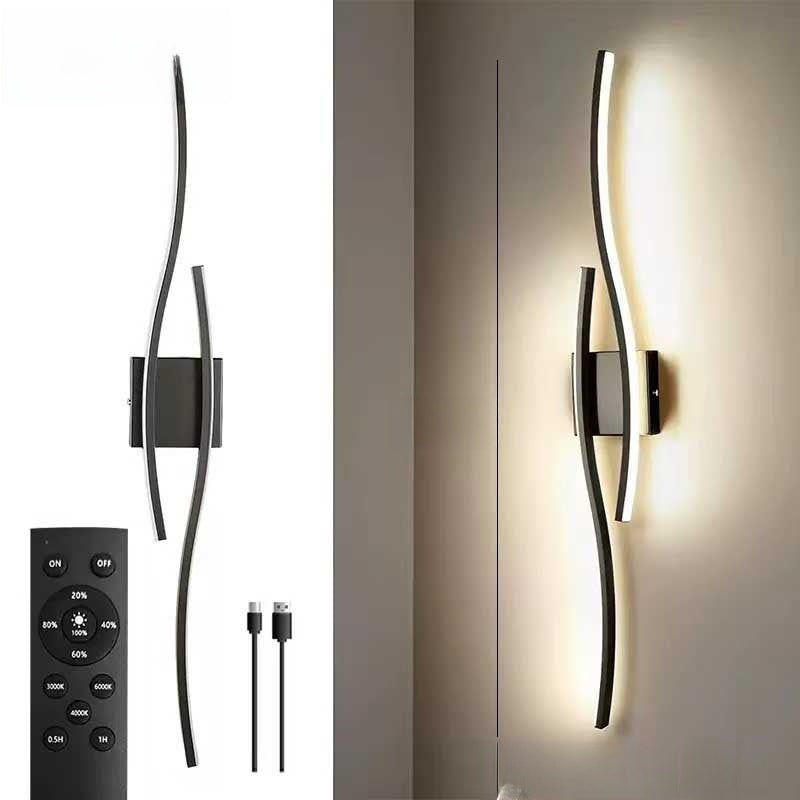 Magnetic Rechargeable Crystal Wall Lamp USB Light