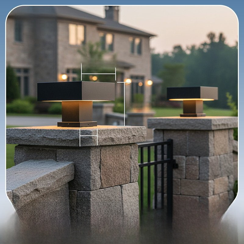 Solar Powered Outdoor Post Light Lamp