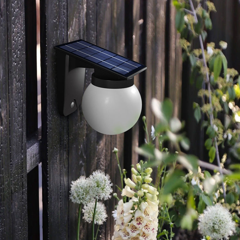 Solar Powered Outdoor Wall Light Lamp