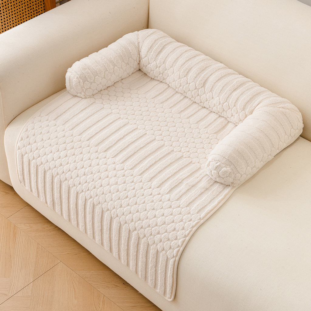 Soft Pet Bed Mat Non Slip Base Washable Sleeping Mat for Dogs and Cats