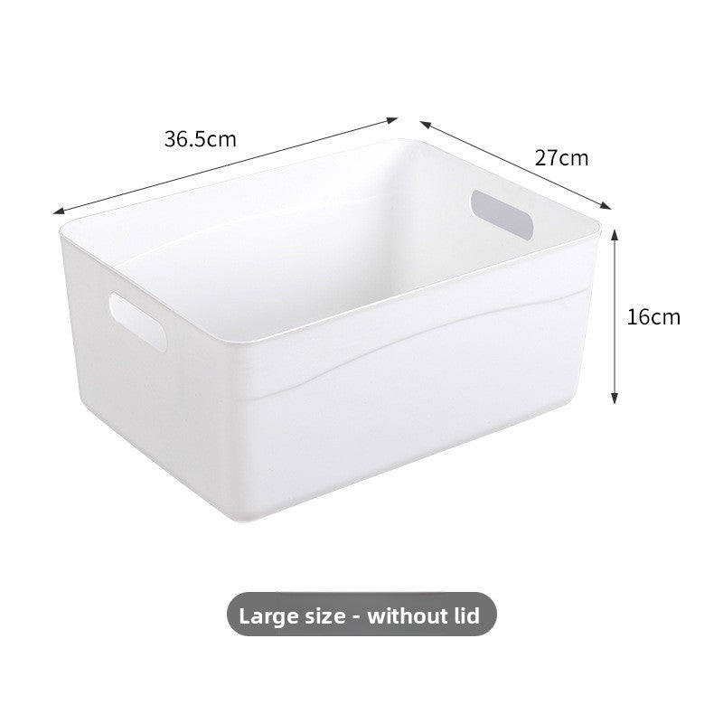 Japanese Style Plastic Storage Box Stackable Organizer for Home