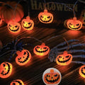 Halloween LED Light String Pumpkin Ghost Outdoor Holiday