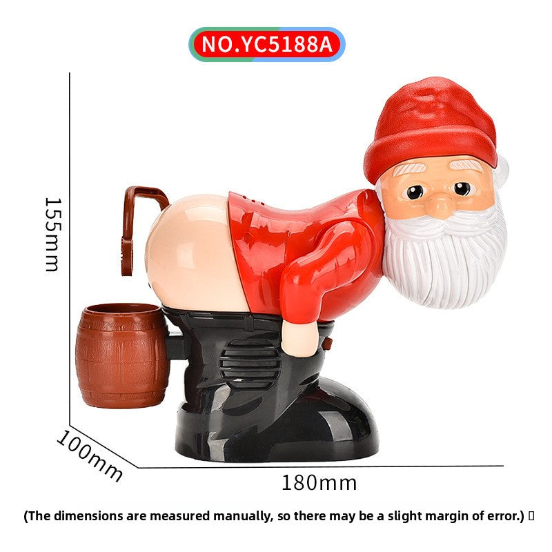 Santa Claus Bubble Machine with Lights and Music