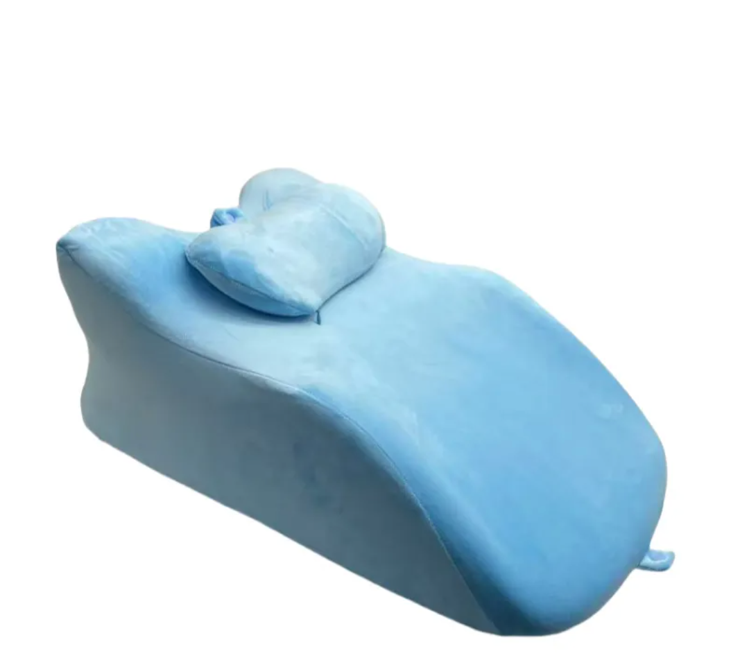 Stomach Sleeper Pillow Low Profile Ergonomic Bed Pillow for Front Sleepers
