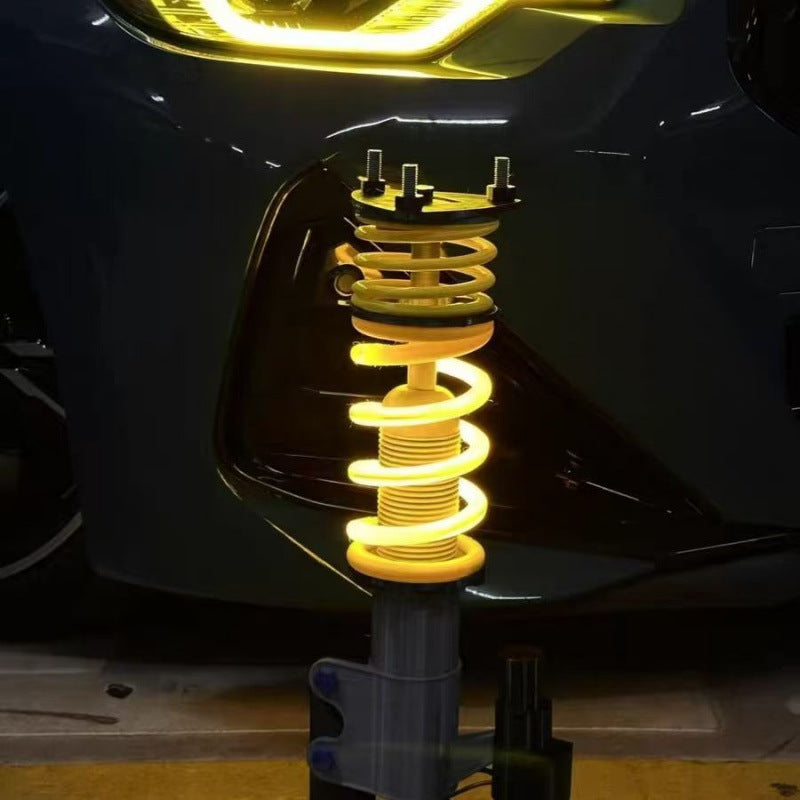 Industrial Table Lamp Car Shock Absorber Design Bedside Desk Light for Office and Man Cave