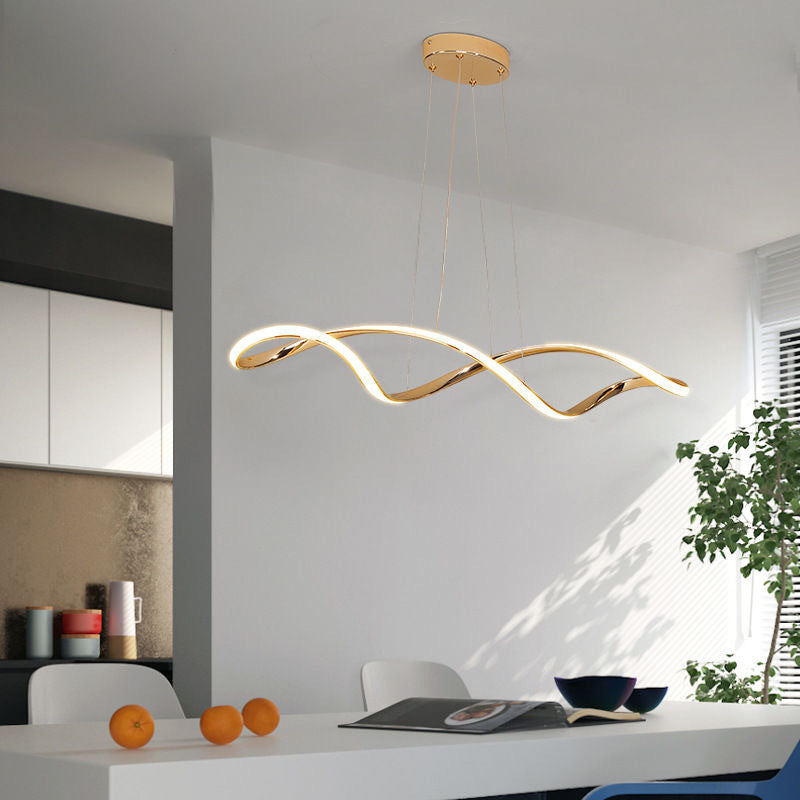 Linear LED Pendant Light Modern Lighting Lamp