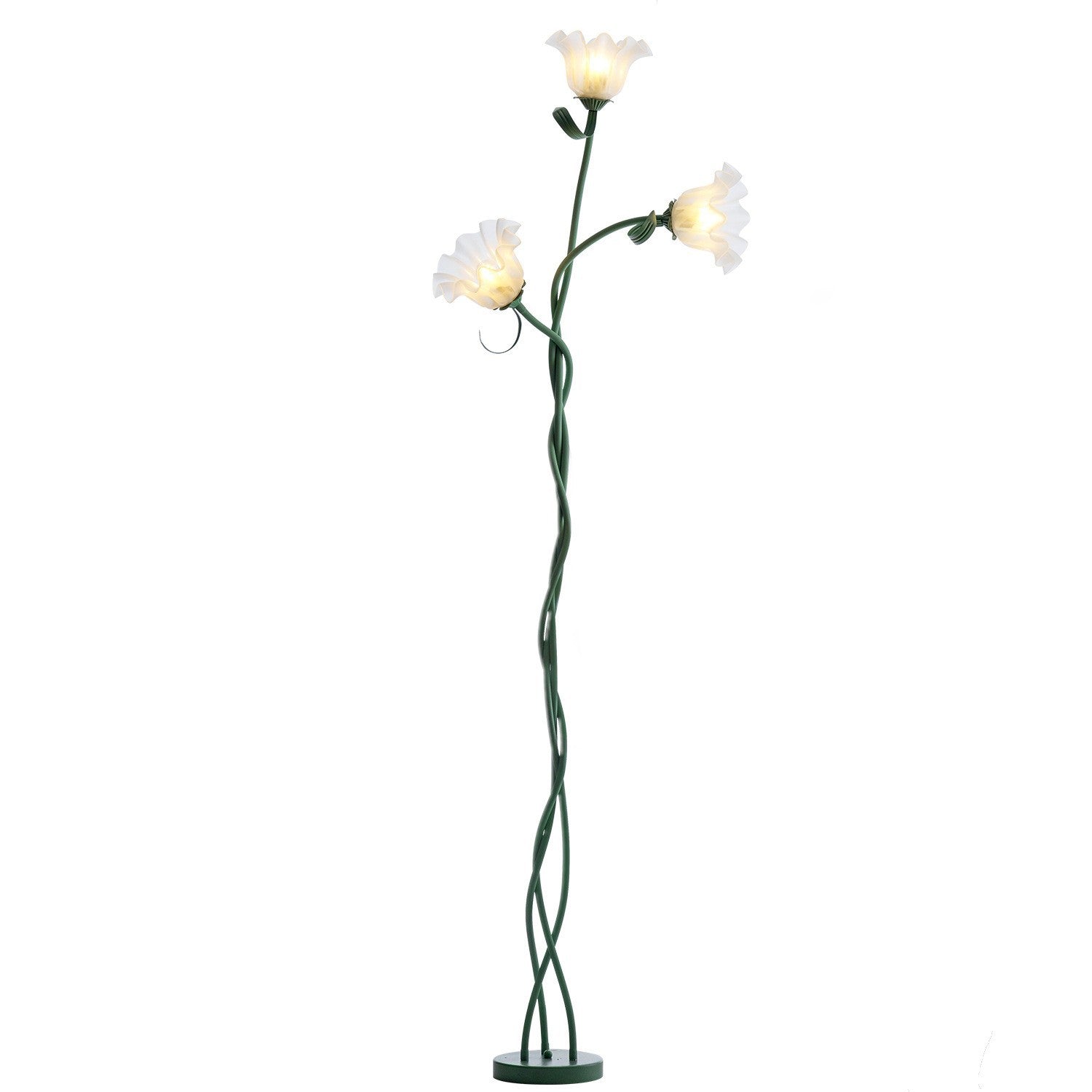 Acrylic Floor Lamp Modern LED Standing Light for Living Room Bedroom and Reading Corner