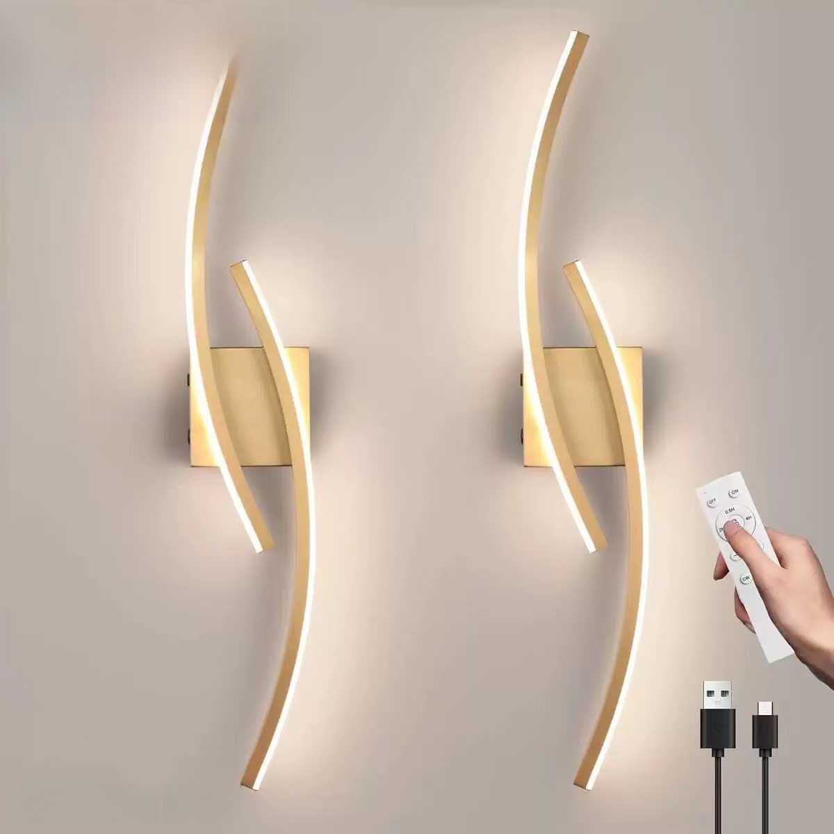 Magnetic Rechargeable Crystal Wall Lamp USB Light
