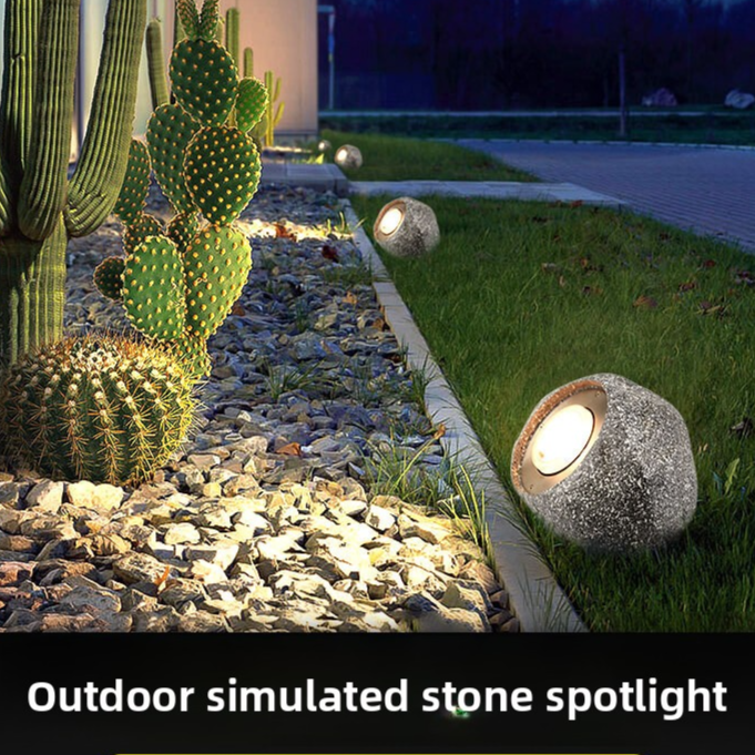 Waterproof Imitation Stone LED Flood Light Outdoor Garden