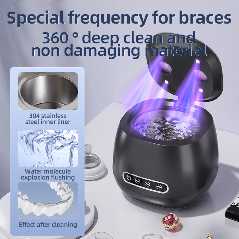Ultrasonic Cleaning Machine Portable Jewellery and Denture Cleaner