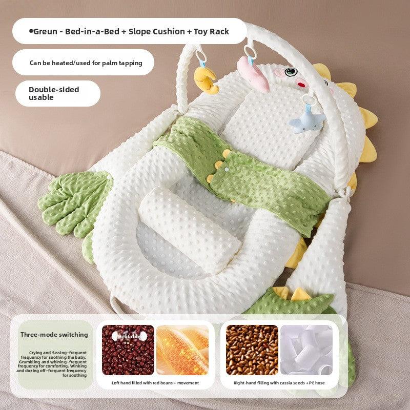 Newborn Anti Roll Sleep Positioner Soothing Baby Bed Support Nest