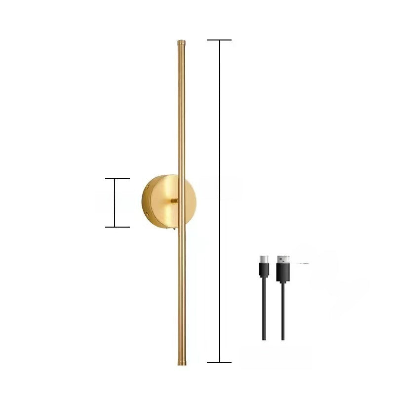 Magnetic Rechargeable Crystal Wall Lamp USB Light