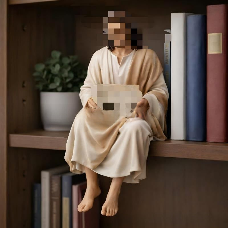 Handcrafted Resin Desk Statue Modern Sculpture Home Decor Ornament