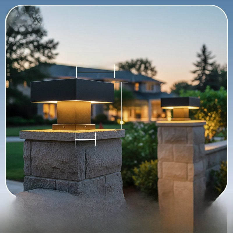 Solar Powered Outdoor Post Light Lamp