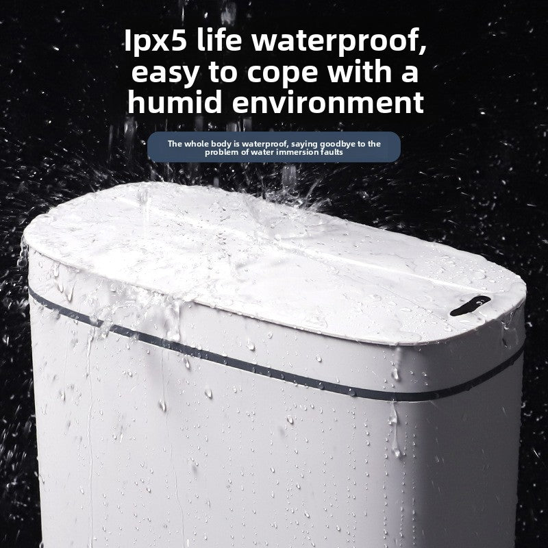 Intelligent Sensing Trash Can Touch Free Automatic Bin with Storage