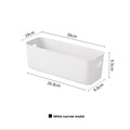 Japanese Style Plastic Storage Box Stackable Organizer for Home