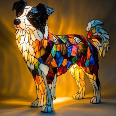 LED Night Light Animal Statue Ambient Bedside Lamp Home Decor
