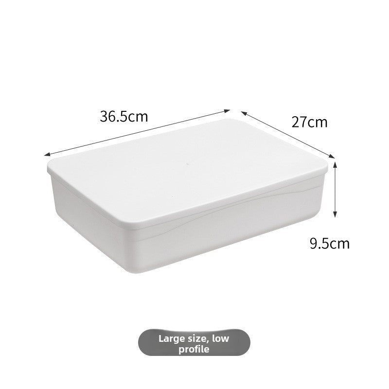 Japanese Style Plastic Storage Box Stackable Organizer for Home
