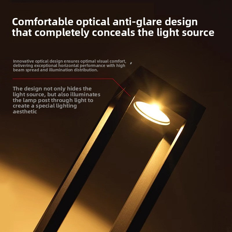 Waterproof Aluminum Outdoor Lawn Light Metal Lamp