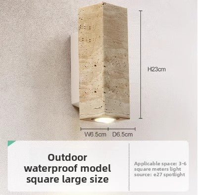 Retro Outdoor Waterproof LED Wall Light Lighting Lamp