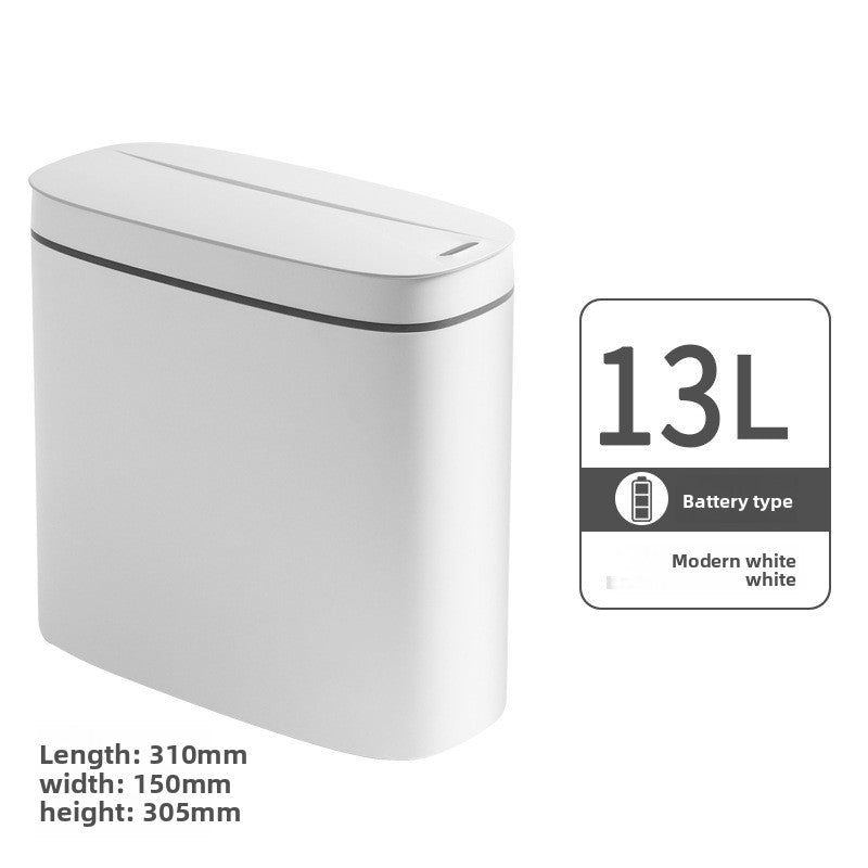 Intelligent Sensing Trash Can Touch Free Automatic Bin with Storage