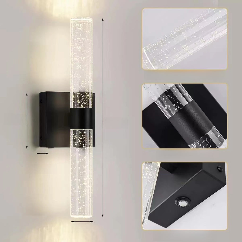 Magnetic Rechargeable Crystal Wall Lamp USB Light