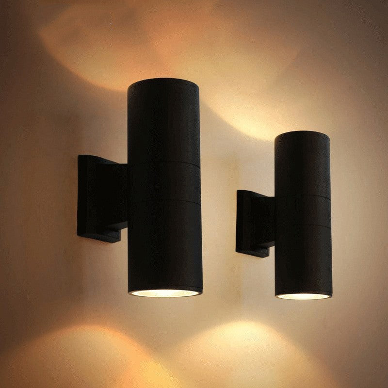 Outdoor Waterproof Dual Head Wall Mount LED Light Lighting
