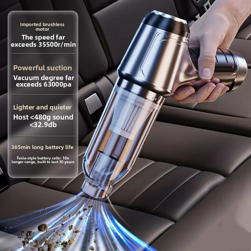 Handheld Car Vacuum Cleaner Cordless for Seats and Footwells