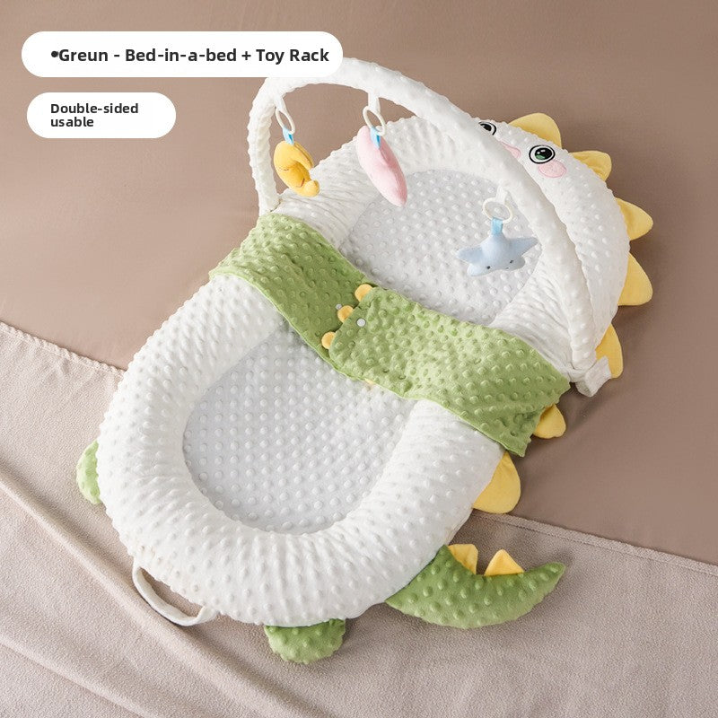 Newborn Anti Roll Sleep Positioner Soothing Baby Bed Support Nest
